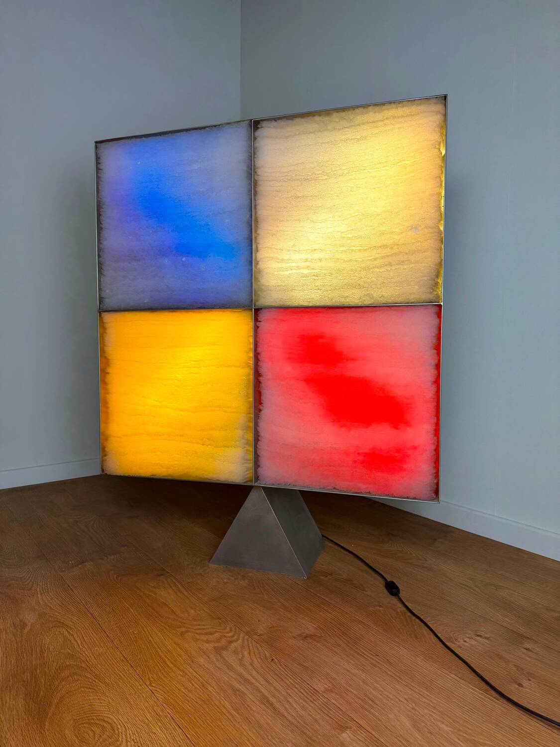 Lampadaire signé Jean-Claude Capmarty – France, années 2000