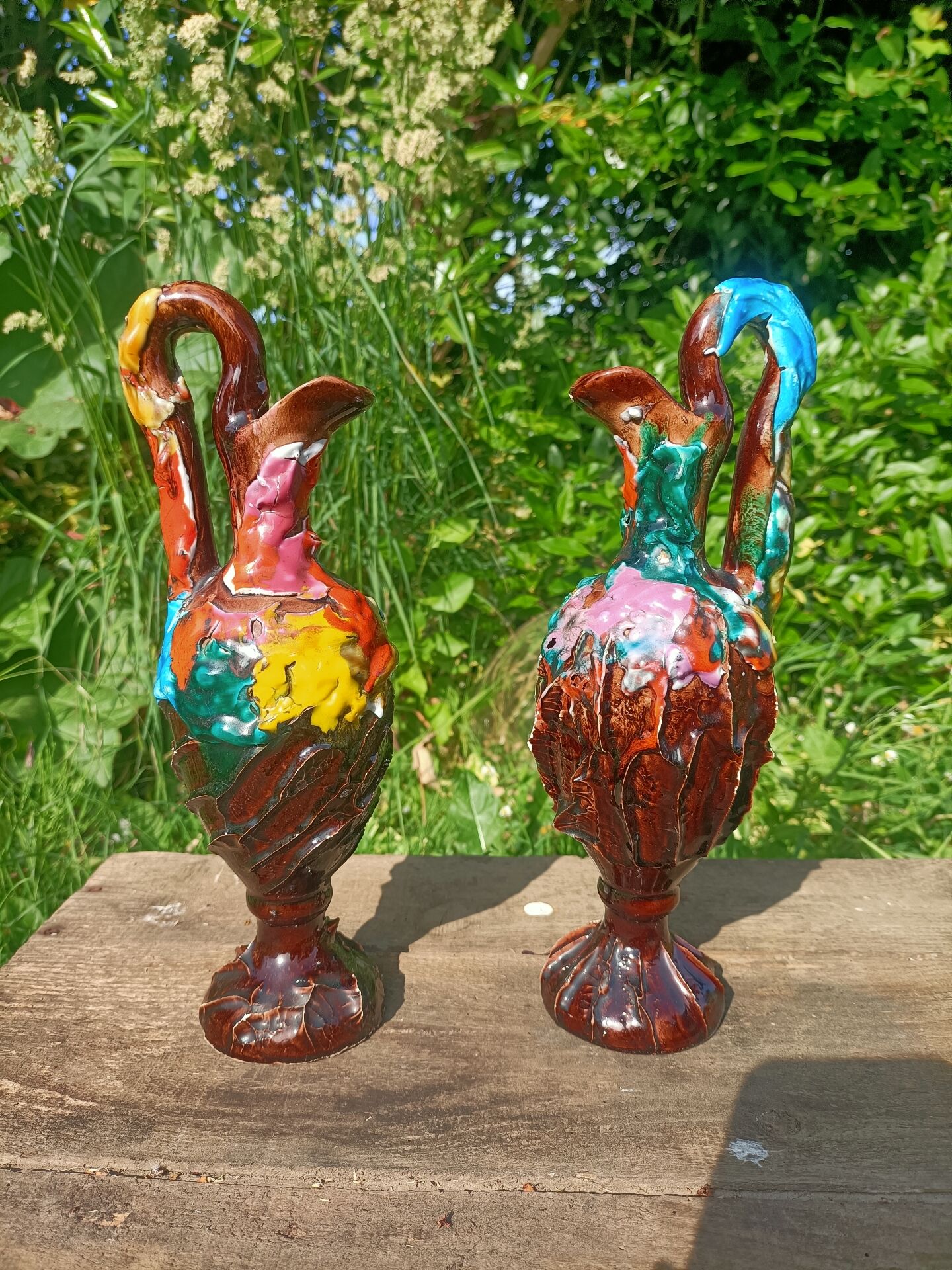 Ensemble de vases, pichets Vallauris