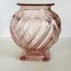 Art Deco glass vase Rosaline by Rudolf Schrötter for Inwald