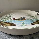 Vintage ceramic plateau from Italy.