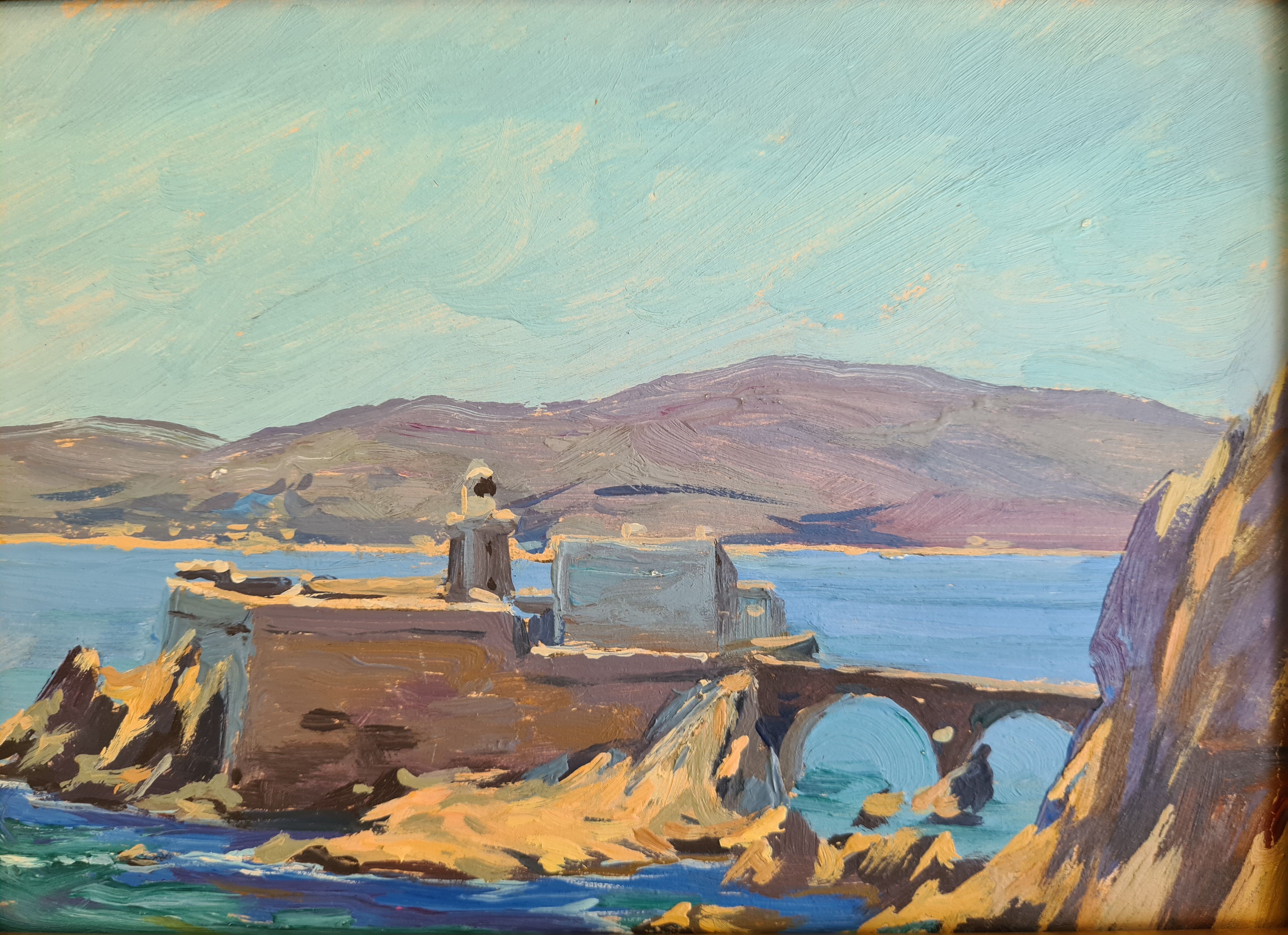 Stora and the Bay - Oil by Sarraillon