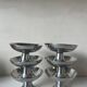 6 stainless steel dessert bowls, 1970s