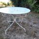 Antique wrought iron garden furniture