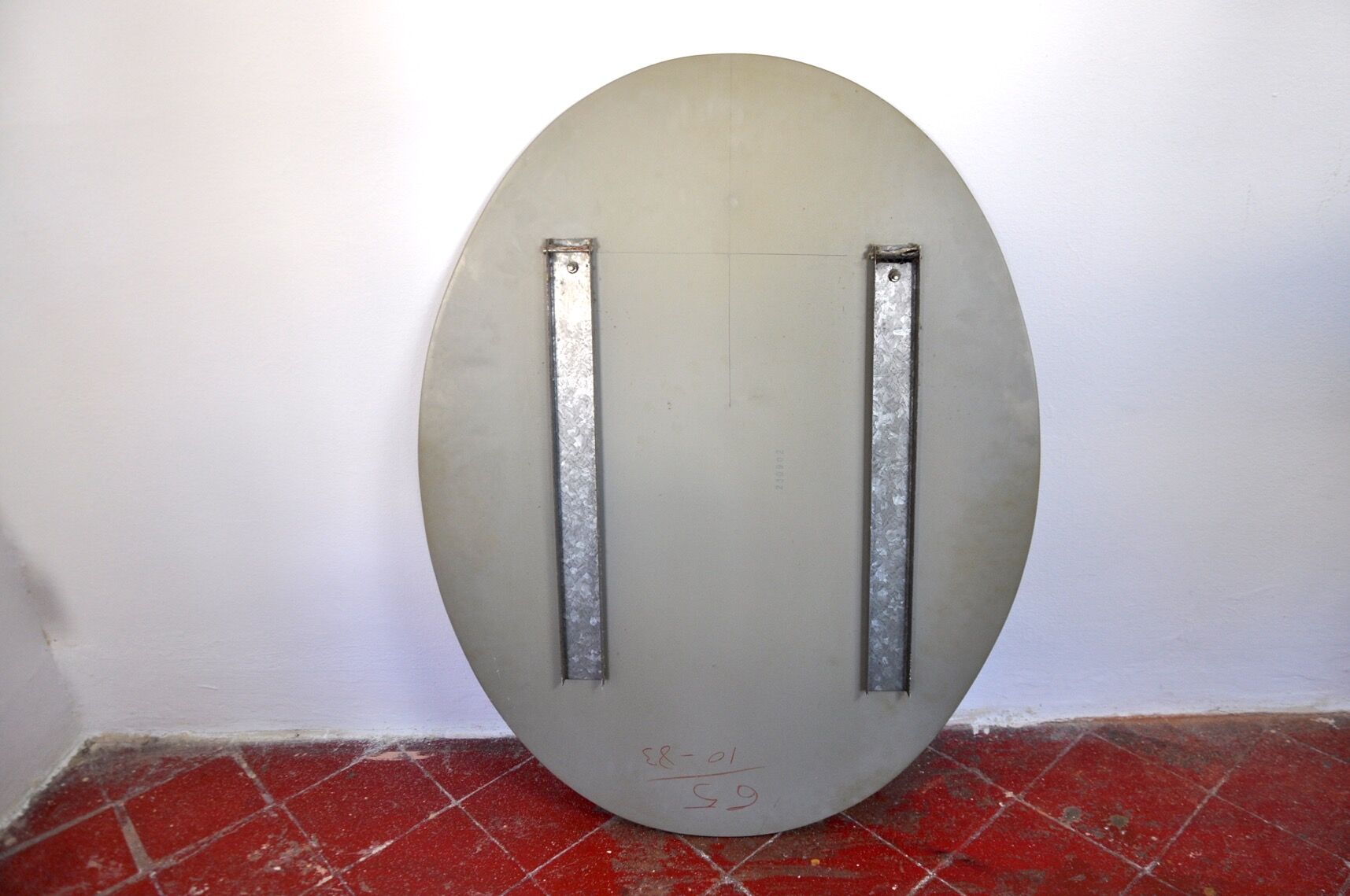 Beveled mirror by Rimadesio, Italy, 1970