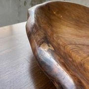 XL thuja root wooden dish
