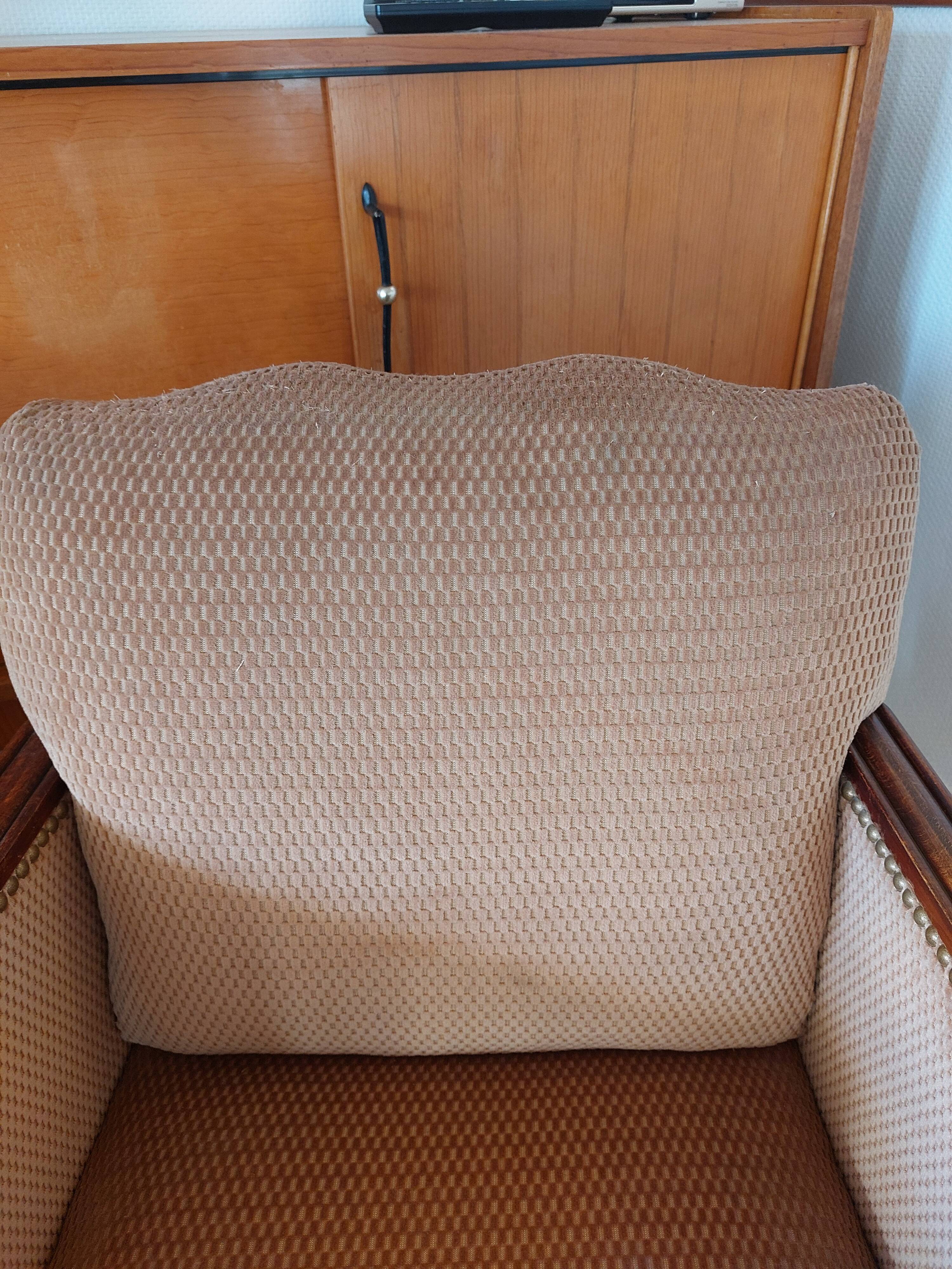 Pair of art deco armchairs