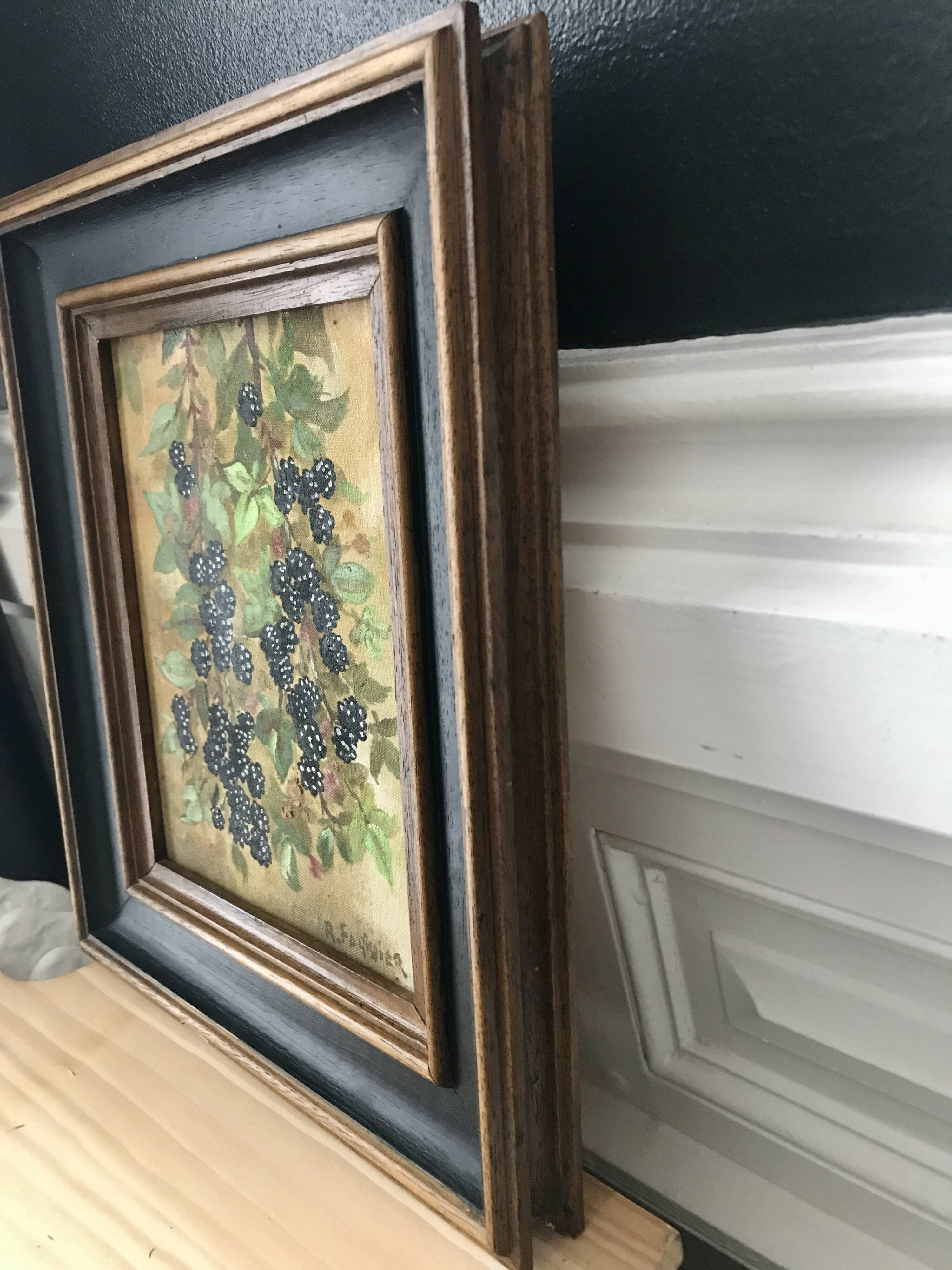 Old still life painting