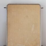 Vintage triptych barber mirror