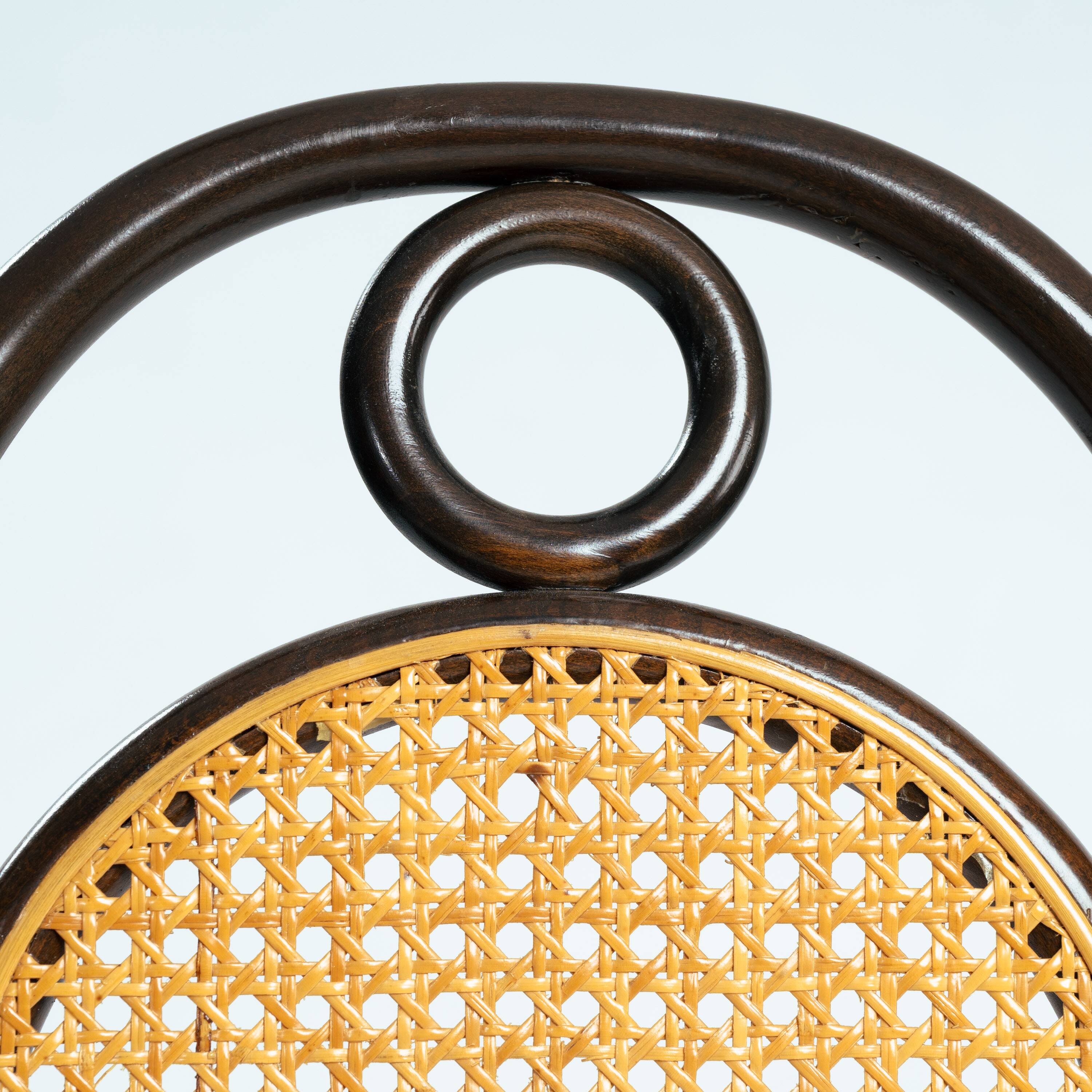 Thonet bench vienna straw Long John sofa, Vienna 1920s