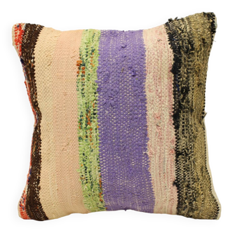 Turkish kilim cushion,40x40 cm,k-1310