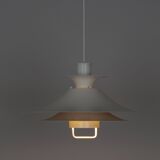 Pair of 2 vintage pendant lamps Desiree by  Lyfa, 1970s