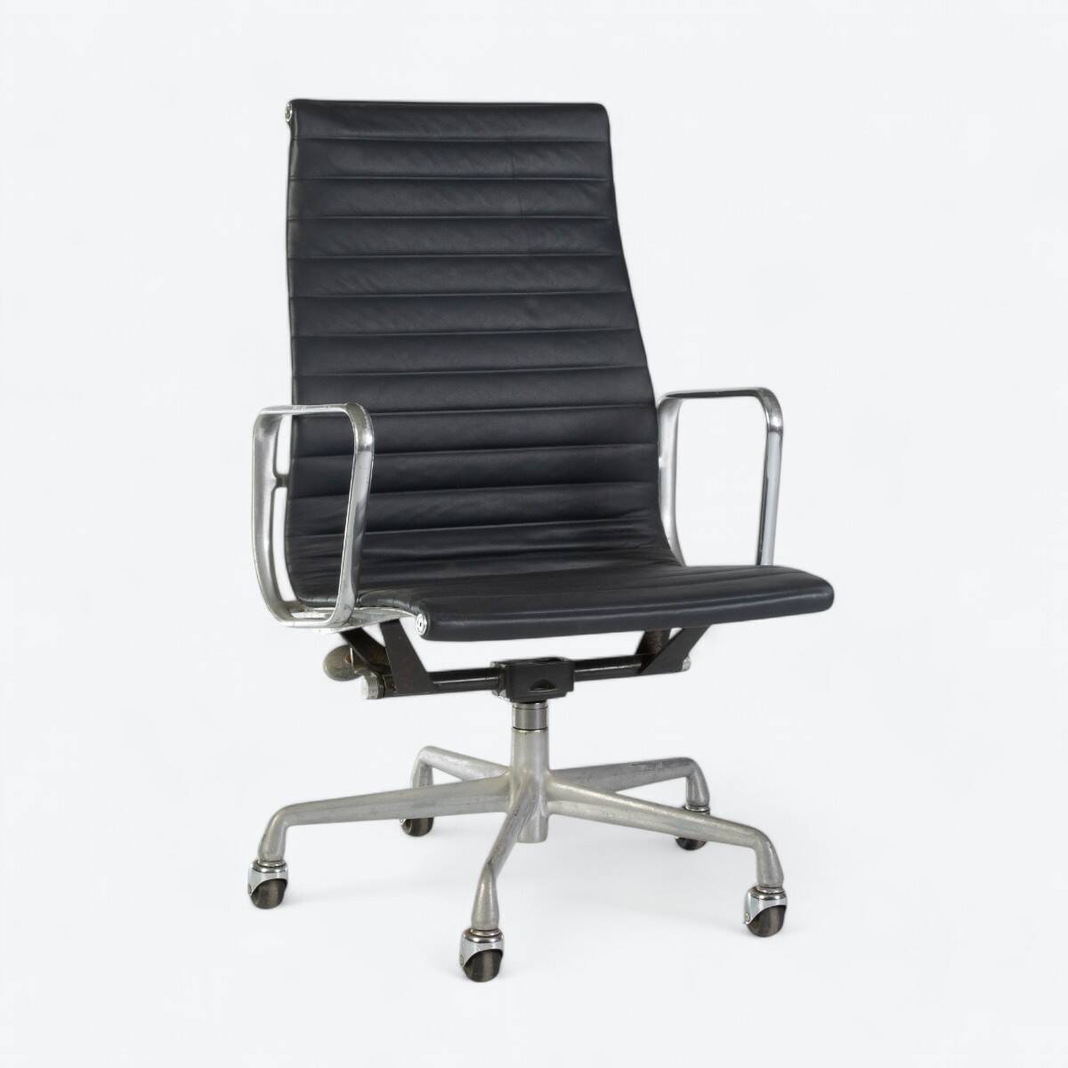 Navy Blue Herman Miller Original Eames EA337 High Back Office Chair