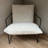 Upholstered armchair