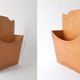 Wooden box for wall mounting, mail holder