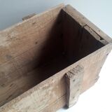 Transport case L58xD30,5xH34cm wood storage