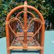 Vintage rattan magazine rack – Natural and retro elegance