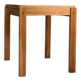 Table portefeuille en pin vintage année 80