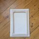 Vintage rectangular ceramic geometric aperitif plate - 1950s