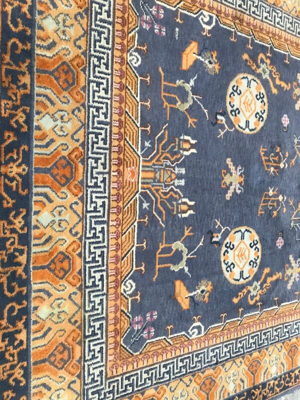Carpet old European pattern Chinese made hand 192 X 302 CM