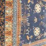 Tapis ancien européen motif chinois 192x302 cm
