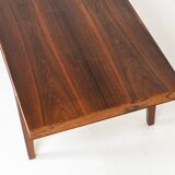 Large Rosewood coffee table by Severin Hansen for Haslev Møbelfabrik