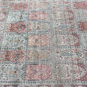 XXL vintage carpet in Kashmir silk Garden of Paradise
