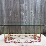 Brass coffee table