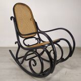 Rocking-chair curved wood