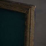 Oil portrait painting on canvas, unknown Danish artist, early 20th century.