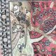 Carpet vintage cashmere silk, fgait hand 92 X 155 CM