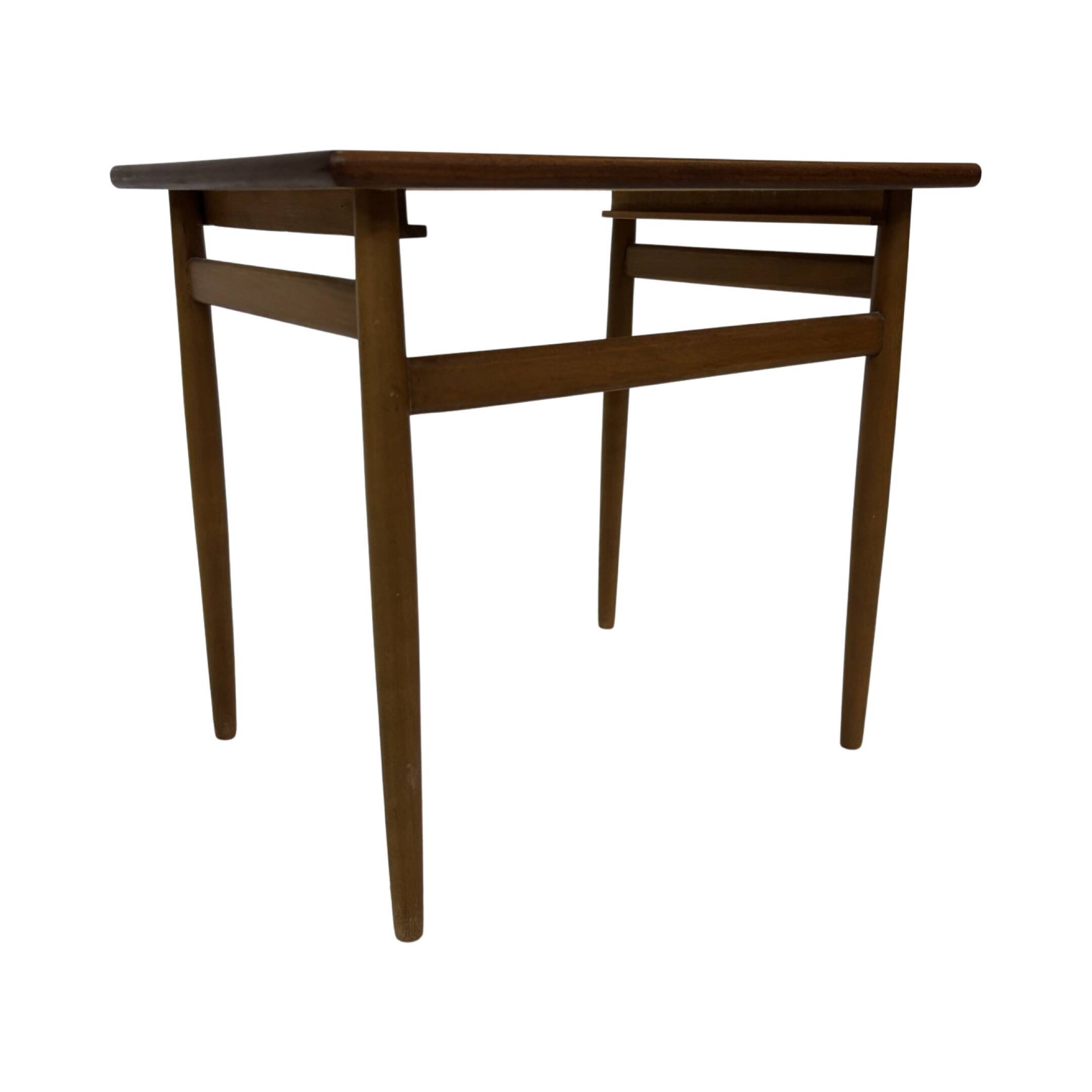 Vintage side tables nesting tables 1960s teak design