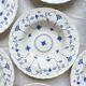 6 hollow plates myott staffordshire finlandia