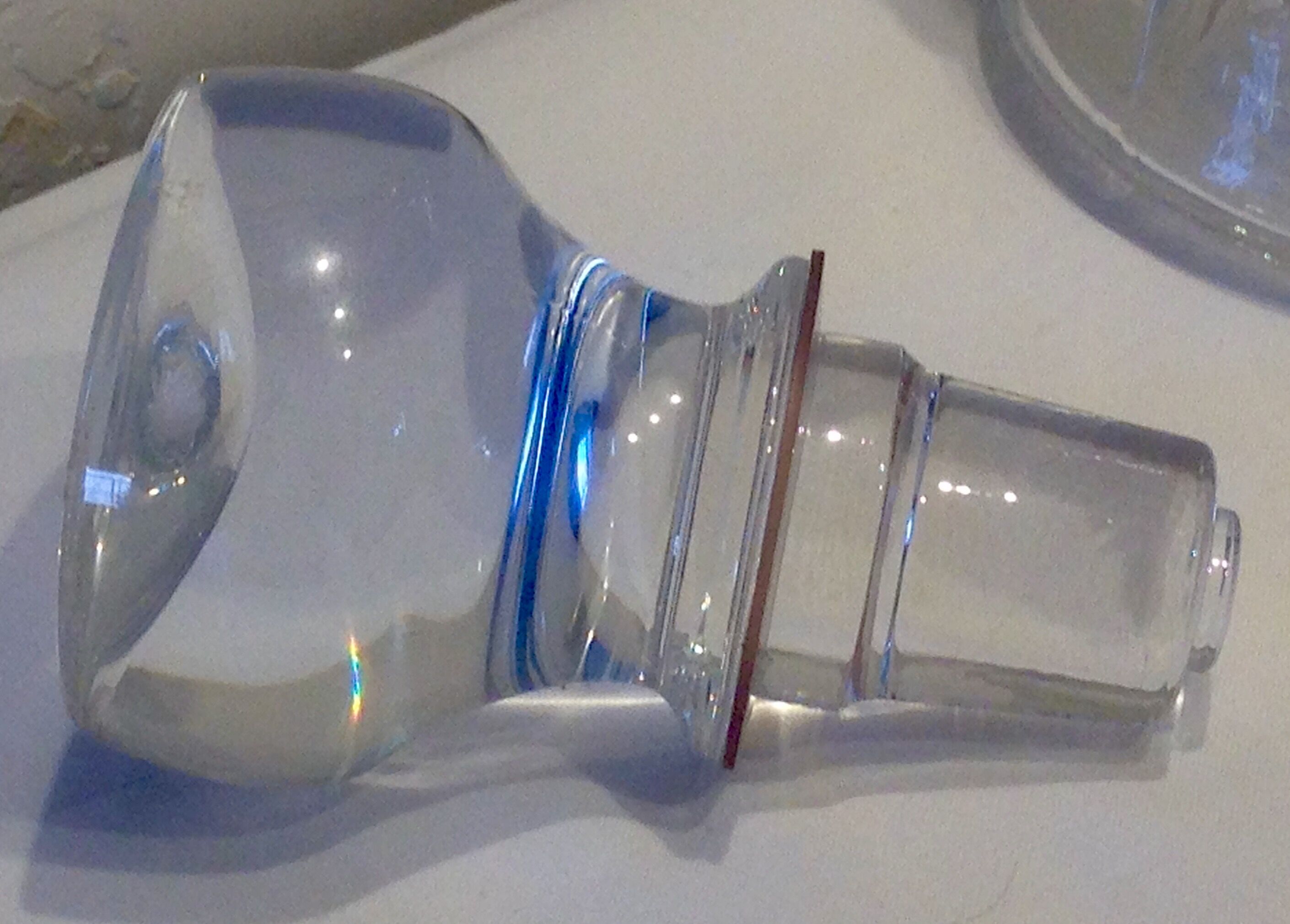 Carafe en cristal ciselé, Cristal d'Arques
