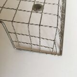 Banette range courier in  metal wire 60s