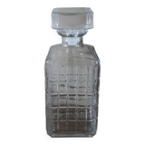Rectangular patterned whisky decanter