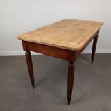 Farmhouse table with drawers