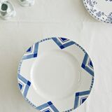 Mounted plate, compote dish Moulin des loups Pax