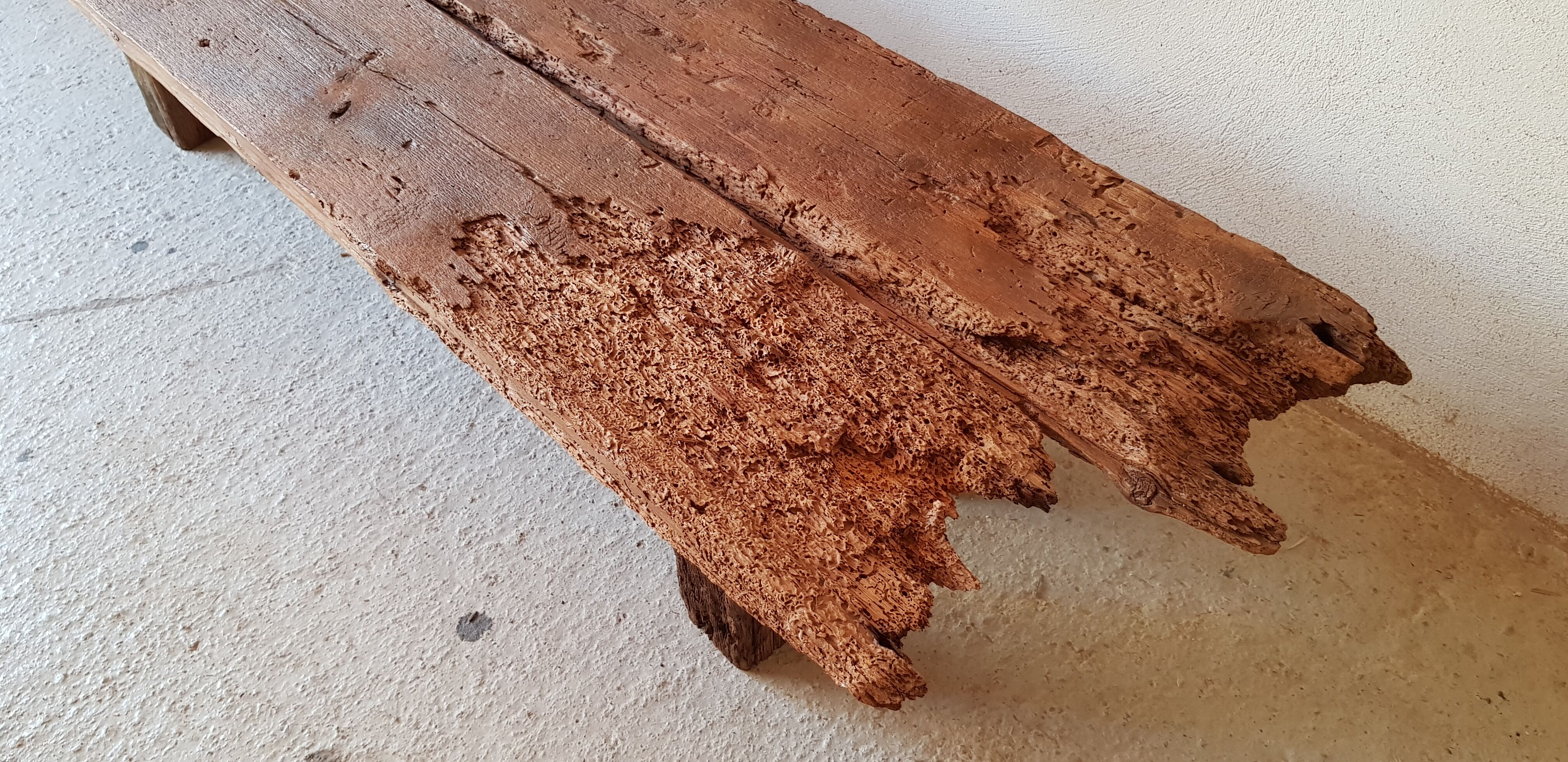 Primitive coffee table