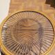 Rattan coffee table 50s