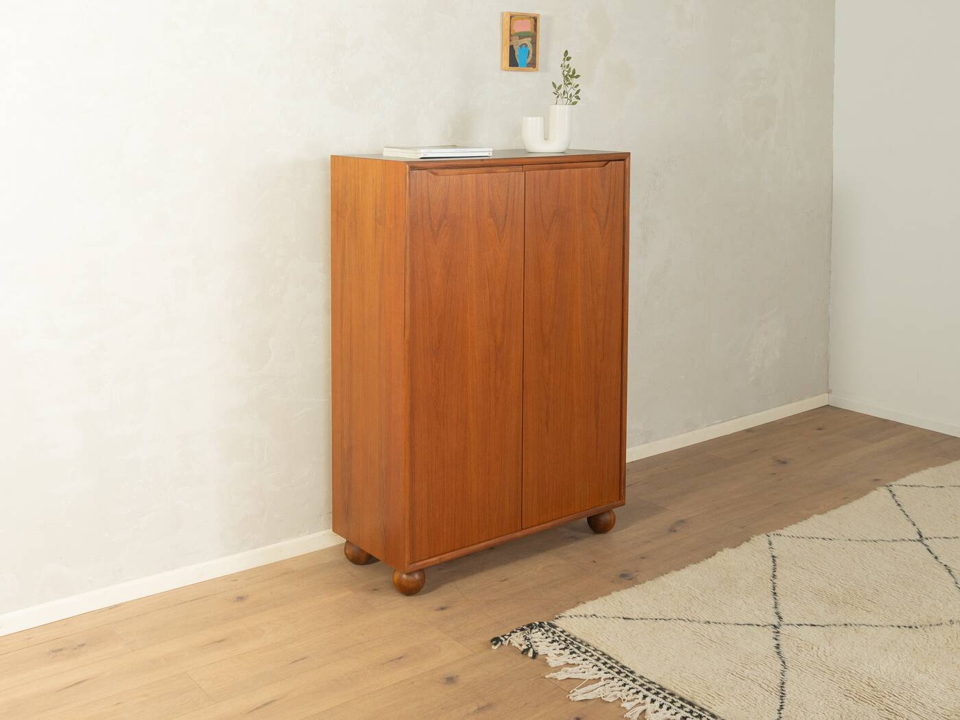 Chest of drawers in classic 1960s design, teak, Denmark