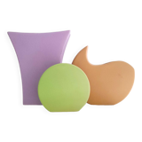 Ensemble de 3 vases années 80