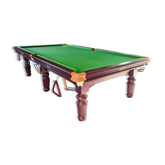 Superb professional English billiards RILEY model Snooker Renaissance Mahogany