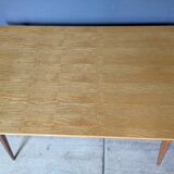 Authentique Table type Scandinave pieds compas Vintage années 50 en très bon état