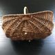 Panier récolte saule tressé