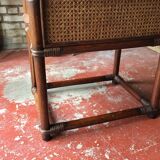 Rattan and cane desk from the 60s.