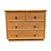 Commode en rotin