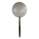 Italian floor lamp glass and brass