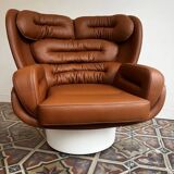 Elda lounge fauteuil– Joe Colombo, Longhi