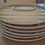Asparagus plates in slip