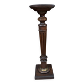 Colonne en bois massif